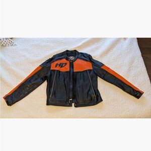 Vintage Harley-Davidson Leather Jacket Men's Size L
